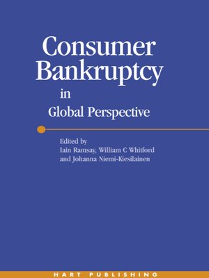 cover image of Consumer Bankruptcy in Global Perspective